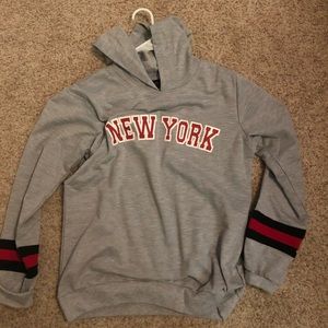 Oversized lightweight hoodie